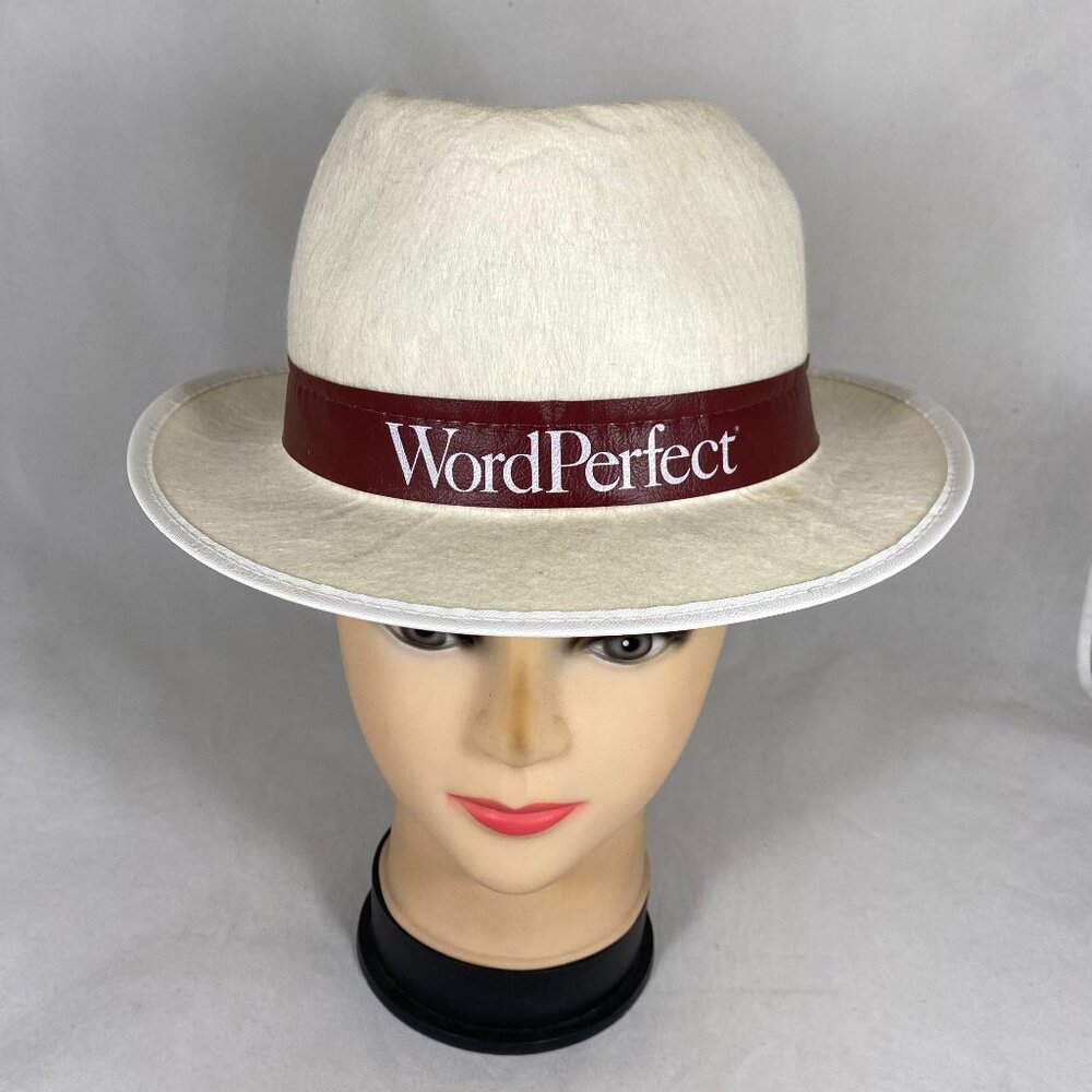 Vintage One of a Kind Hat *WORD PERFECT* Suitable to be a Writer for Halloween